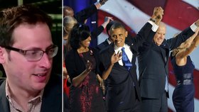 Nate Silver (vlevo) se zařadil po bok Baracka Obamy a je jedním z vítězů prezidentských voleb v USA