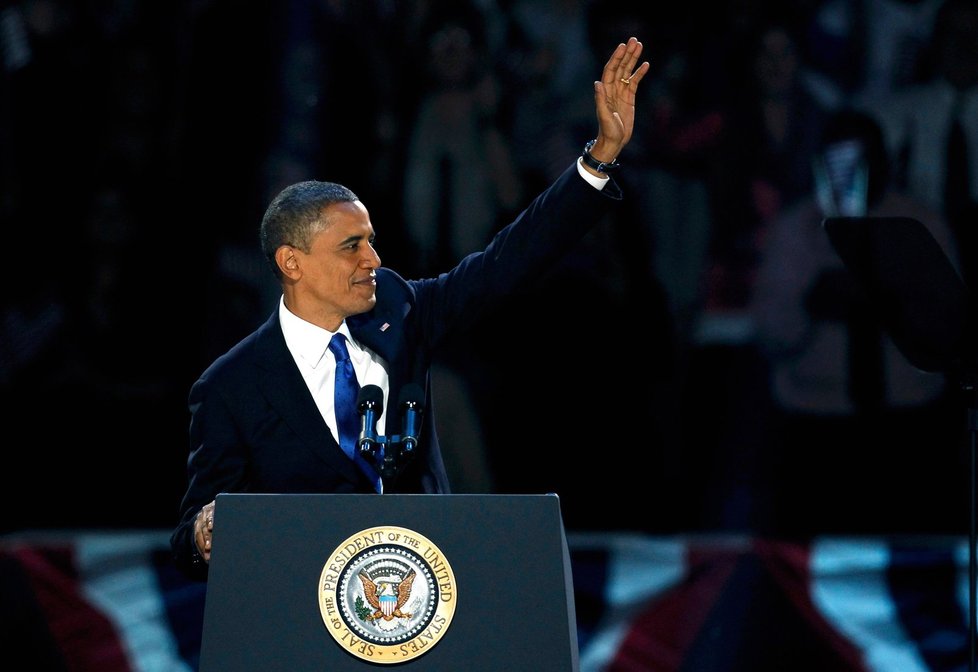 Barack Obama děkuje svým fanouškům a doufá v lepší zítřky Spojených států. Do Bílého Domu se prý vrací nabitý novou energií