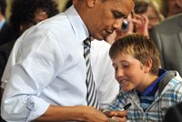 Prezident Obama psal omluvenku školákovi