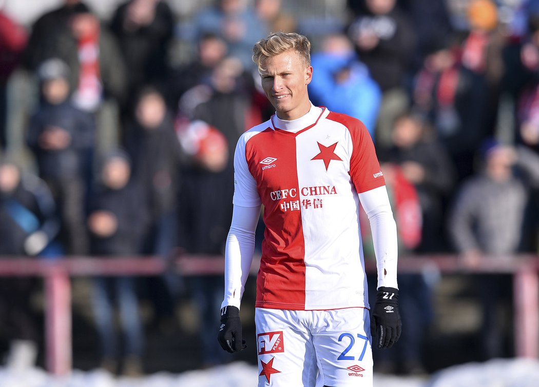 Záložník Slavie Antonín Barák přestoupí po sezoně do italského Udine