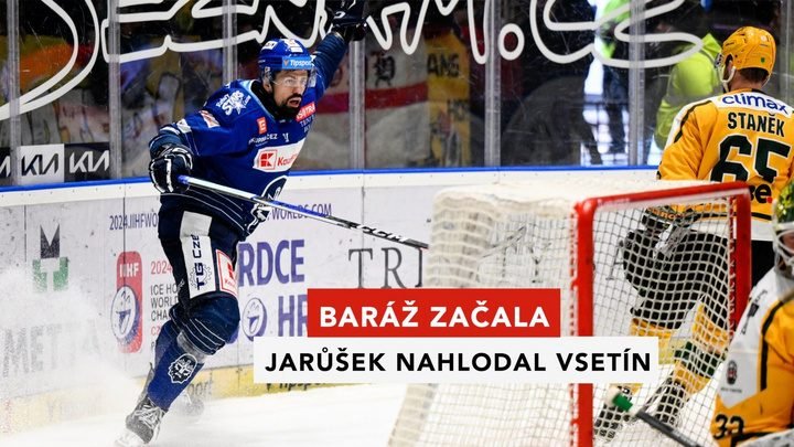 Jarůšek nechtěl hattrick: Stálo by to peníze, smál se. Jágr mu hokejky nevrátil