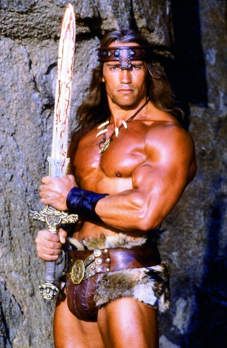 Arnold jako legendární Barbar Conan