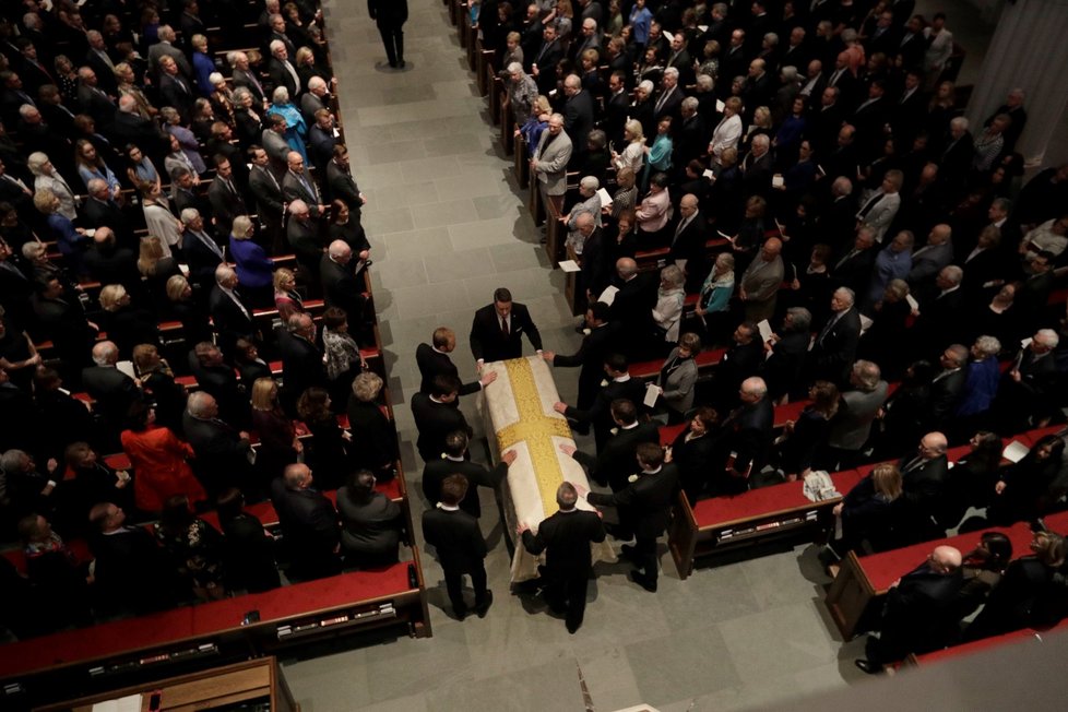 Pohřeb Barbary Bushové