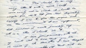 Svět dojímá milostný dopis, který poslal zamilovaný George Bush starší své budoucí ženě Barbaře