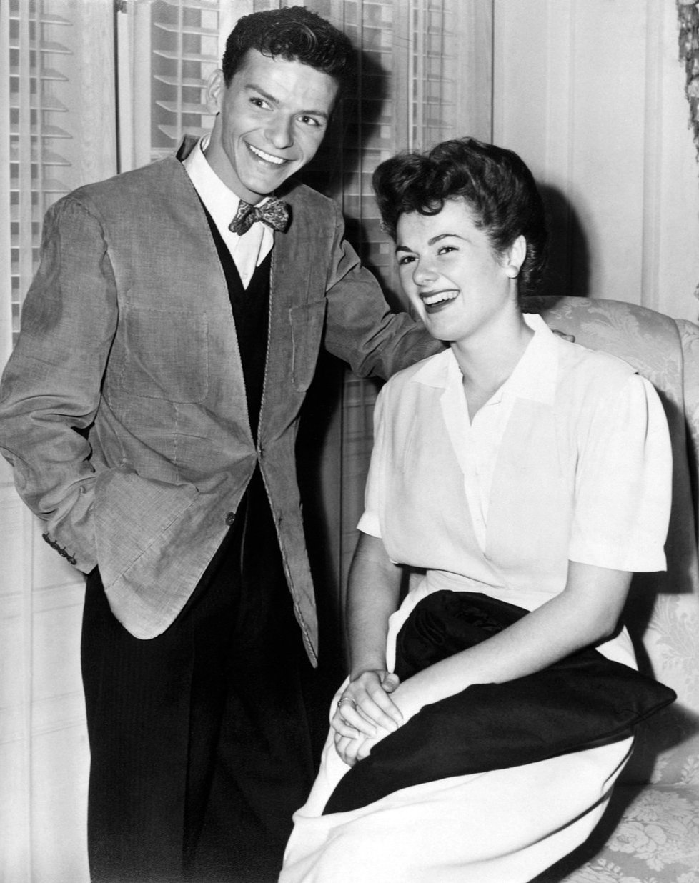 Barbara Hale a Frank Sinatra