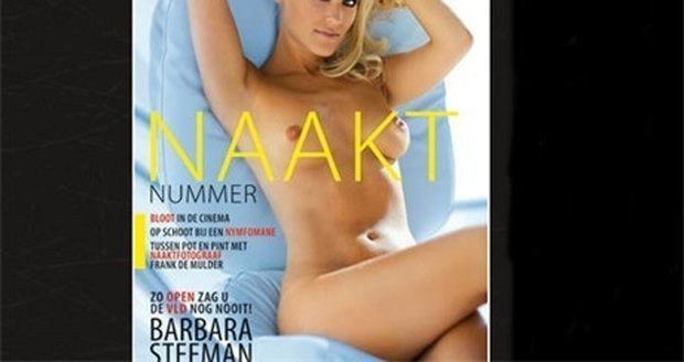 Barbara Steeman na titulní straně magazínu Ché Barbara Steeman na titulní straně magazínu Ché