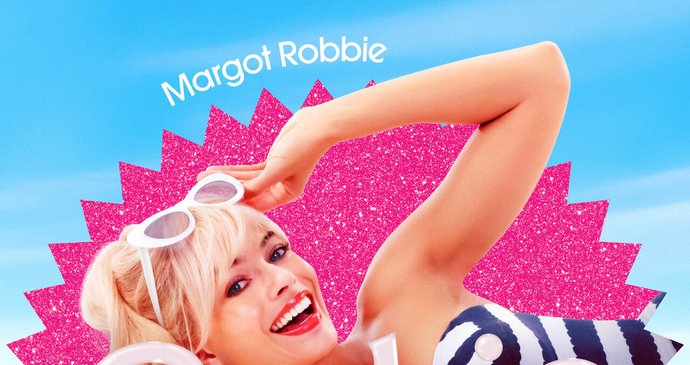 Margot Robbie jako Barbie.