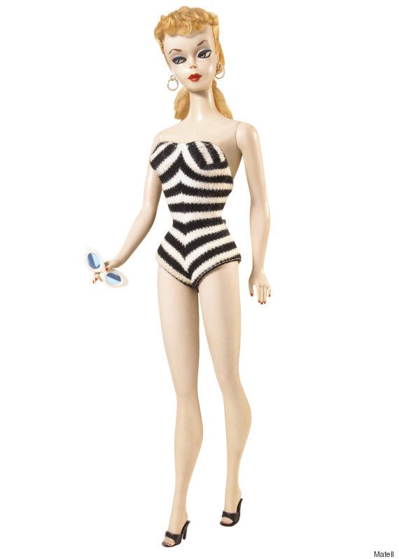 První panenka Barbie z roku 1959