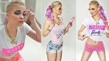 První česká živá Barbie (17): Za kadeřníka a kosmetiku 20 tisíc měsíčně! Pomáhá táta