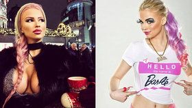 Barbie Jiráčková vyvezla své silikony za hranice: V ulicích Vídně tasila své osmičky