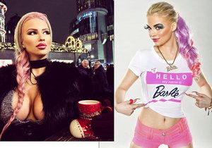 Barbie Jiráčková vytasila silikony ve Vídni.