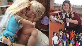 Kateřina (38) z Hostinného si zamilovala Barbie: Panenkám dopřává i sex!