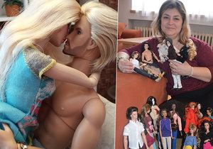 Kateřina (38) z Hostinného si zamilovala Barbie.