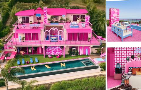 Jedinečná nabídka pro milovníky Barbie: Ikonická růžová vila je k pronájmu na Airbnb!