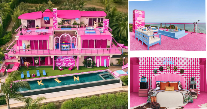 Fanoušci panenky Barbie si mohou přes Airbnb pronajmout její vilu v Malibu!