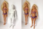 Barbie vs proporce skutečné ženy