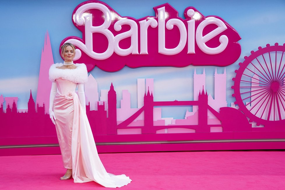 Evropská premiéra filmu Barbie v Londýně: Margot Robbie