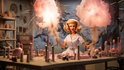 Jak by to vypadalo, kdyby Barbie sestrojila atomovou bombu?