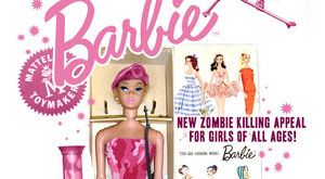 Úlet! Barbie vybavená na zombie masakr. V růžové!