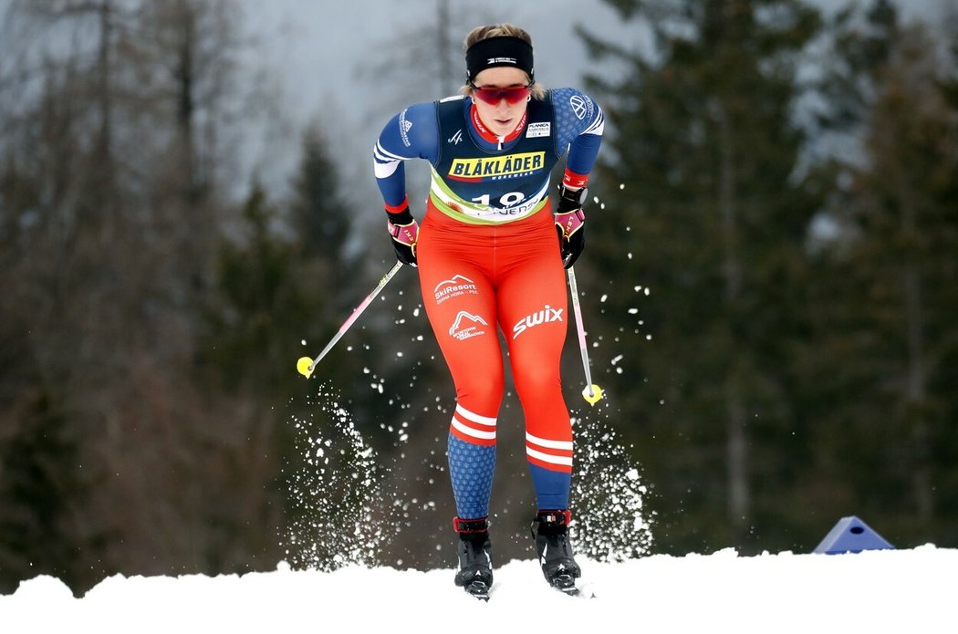 Česká lyžařka Barbora Antošová