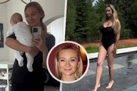 Mottlová ani ne půl roku po porodu: Postavička jako lusk!