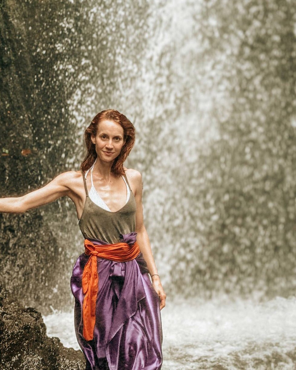 Barbora Mudrová si užívá dlouhou dovolenou na Bali.