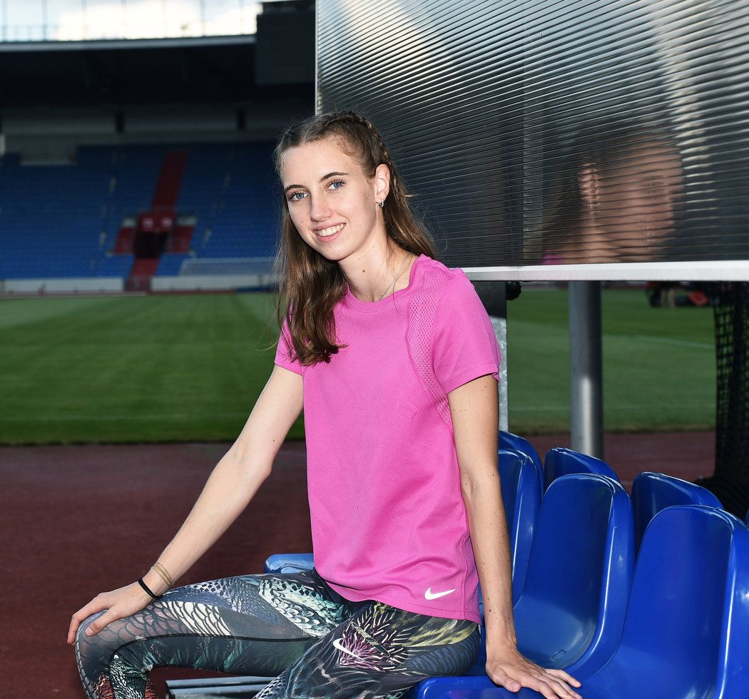 Barbora Sajdoková je velkou nadějí české atletiky