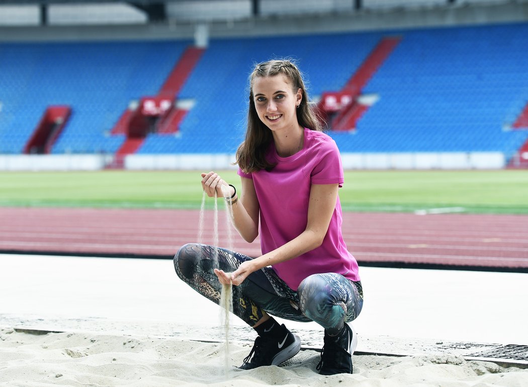 Barbora Sajdoková je velkou nadějí české atletiky