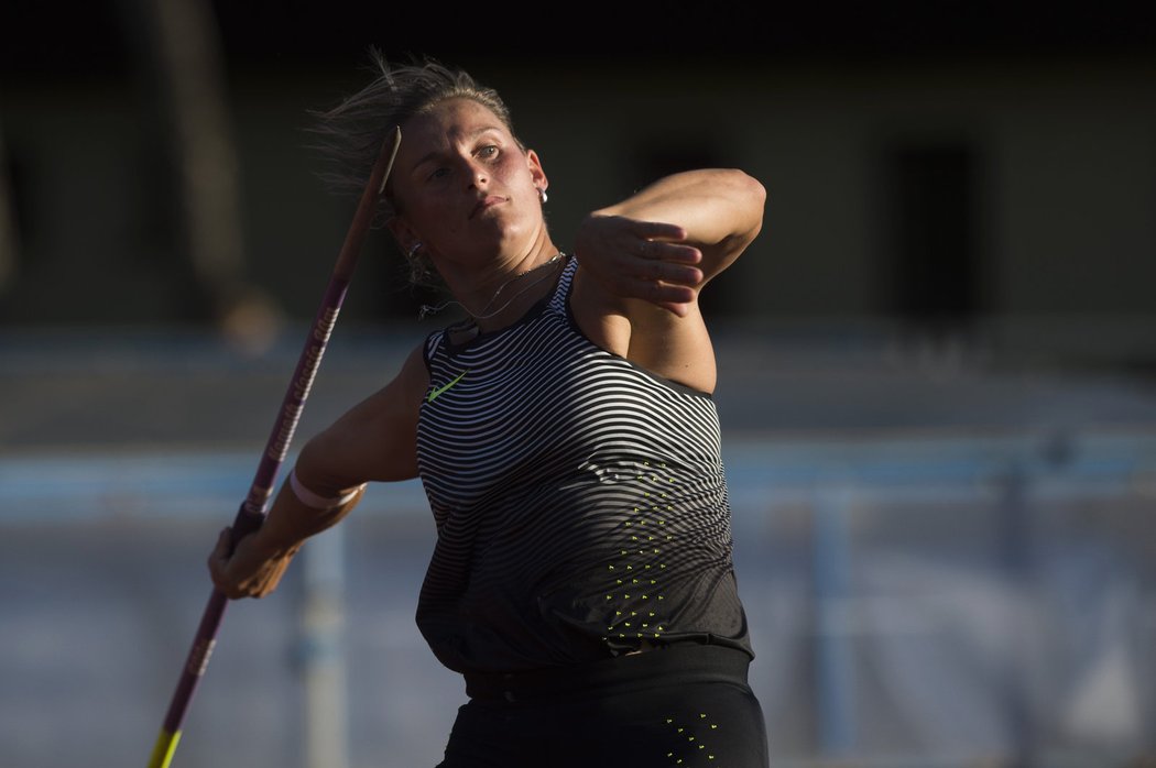 Barbora Špotáková během svého pokusu