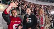 Bára Špotáková a David Vodrážka na Spartě Bára Špotáková a David Vodrážka na Spartě