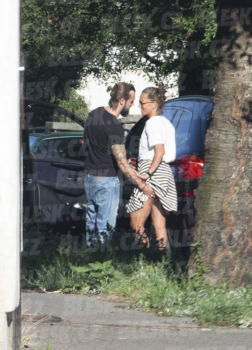 Barbora Strýcová s Petrem Matějčkem Barbora Strýcová s Petrem Matějčkem