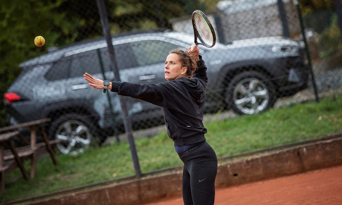 Tenistka Barbora Strýcová. 