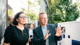 Místopředsedkyně Sněmovna Barbora Urbanová (STAN) na Ukrajině (12.9.2026)