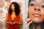 Novodobá upírka Alicia Carterová (30) maluje obrazy svou vlastní menstruační krví