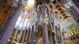 Neogotická katedrála La Sagrada Família je nejznámějším dílem Antonia Gaudího a jedním ze symbolů Barcelony.