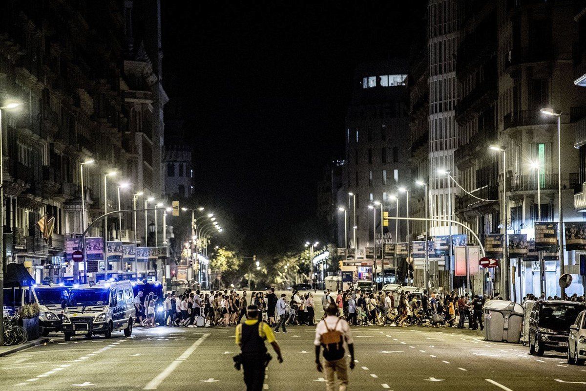 Ulice Las Ramblas, Barcelona