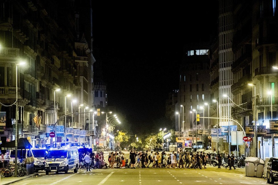 Ulice Las Ramblas, Barcelona