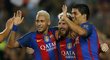Hvězdné trio Lionel Messi, Luis Suárez a Neymar zničili Celtic