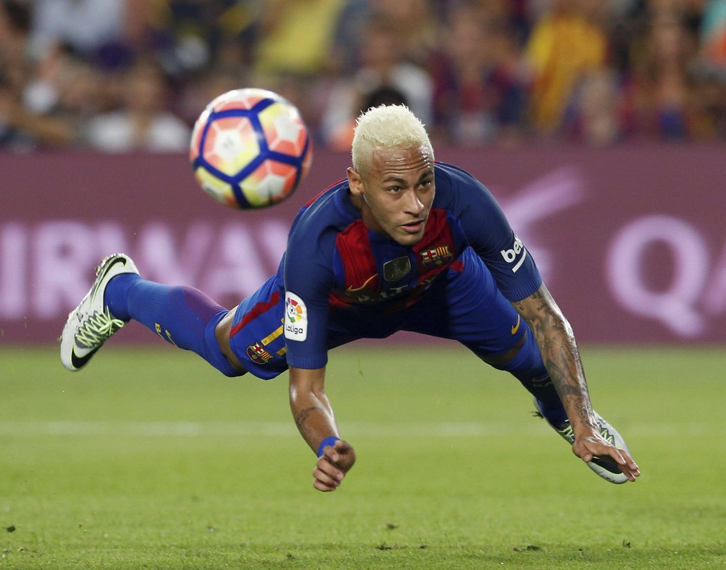 Útočník Barcelony Neymar nedal obrovskou šanci