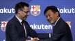 Fotbalová Barcelona podepsala čtyřletou lukrativní smlouvu s japonskou firmou Rakuten