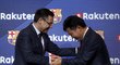 Fotbalová Barcelona podepsala čtyřletou lukrativní smlouvu s japonskou firmou Rakuten