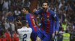 Hvězdný útočník Barcelony Lionel Messi rozhodl El Clásico v 92. minutě