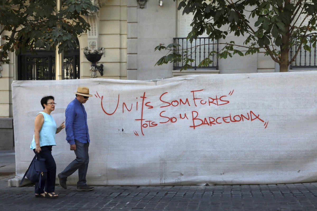 Barcelona dává najevo, že ji terorismus nezastraší