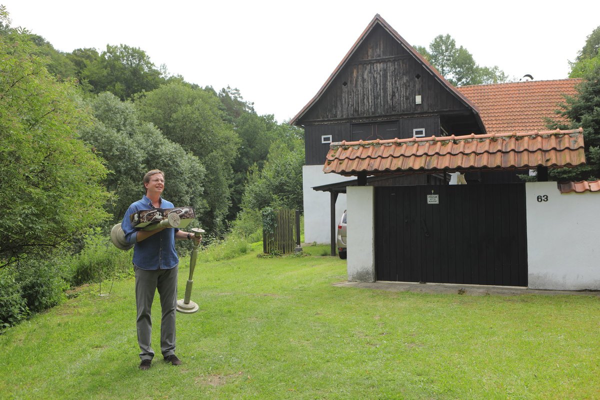 Historickou roubenku zdědila Antonie po rodičích.