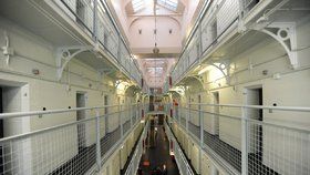 Interiér skotské věznice Barlinnie
