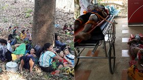Zvěrstva v Barmě: Lidé musí platit za těla bližních, které zabila armáda