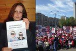 V desítkách měst napříč světem se protestuje proti Barnevernetu. Svůj vzkaz poslala i Eva Michaláková.