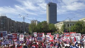 Světové protesty proti Barnevernetu: Bukurešť, Rumunsko (16. 4. 2016)