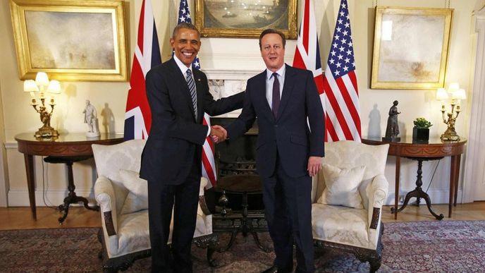 Barrack Obama, David Cameron,