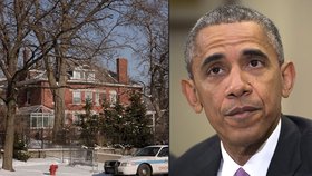 Obama splácí velkou hypotéku na dům v Chicagu.